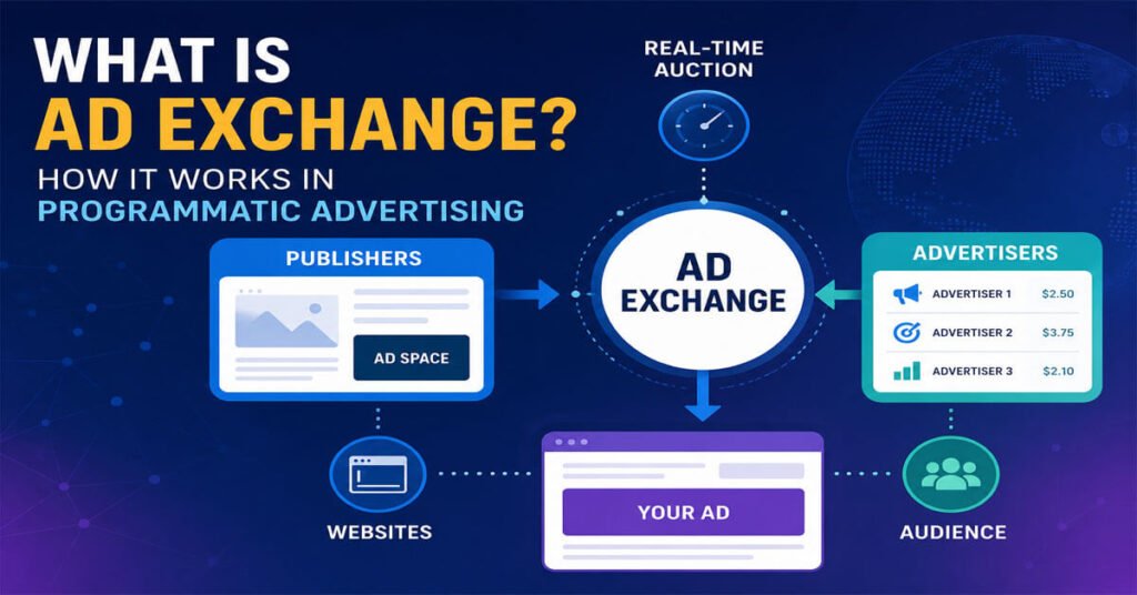 imahe showing what is ad exchange
